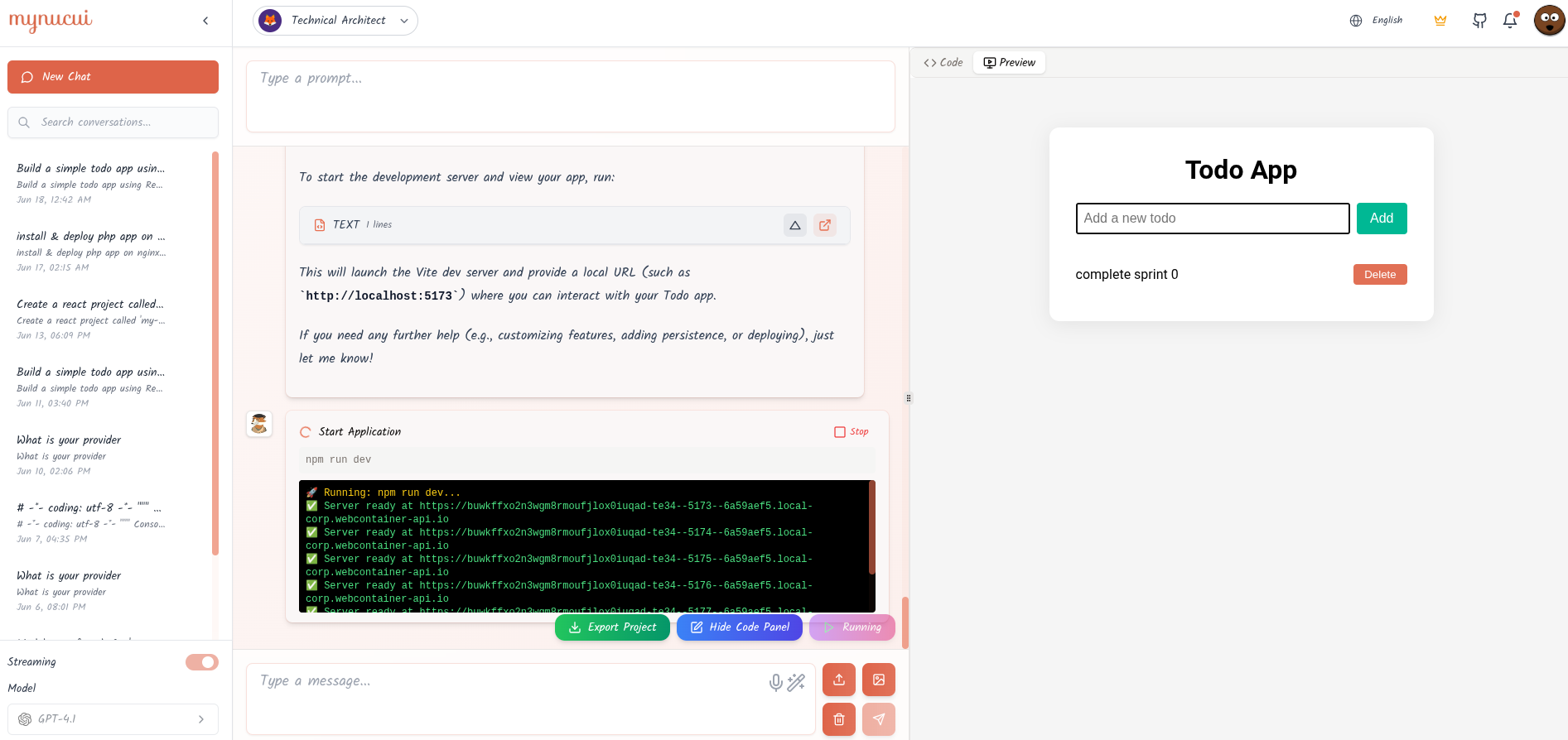 Mynucui Project Showcase