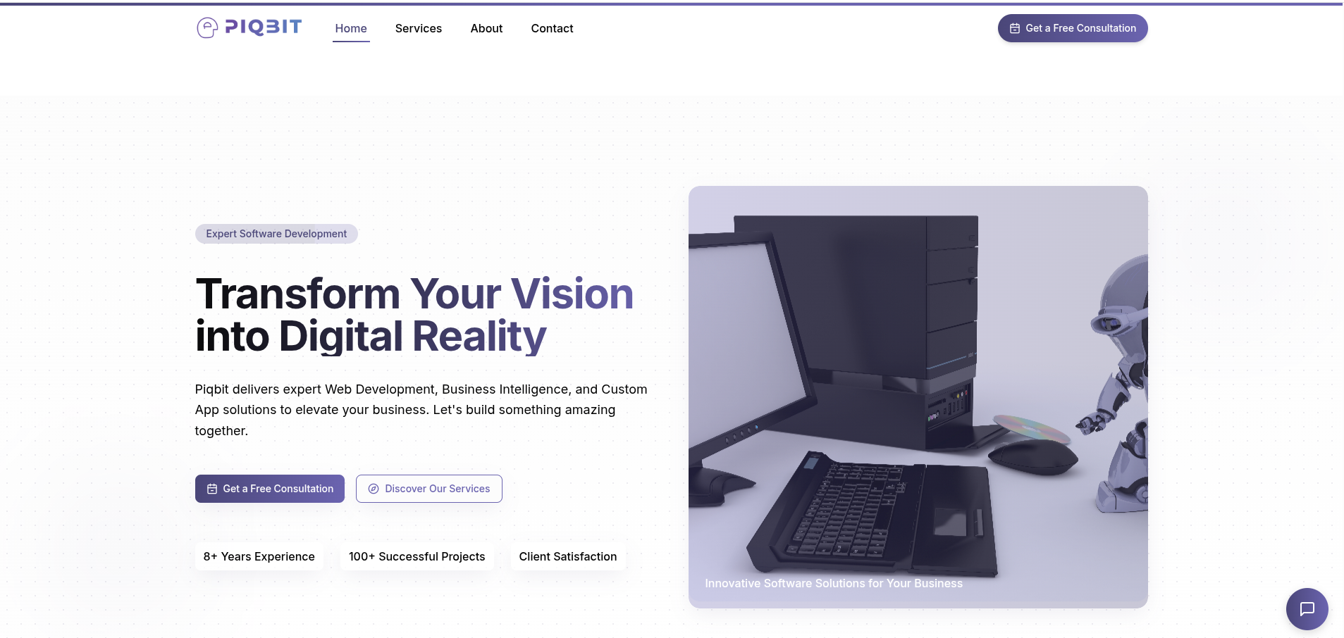 Piqbit Project Showcase